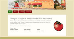 Desktop Screenshot of mangiamangiagood.com