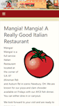 Mobile Screenshot of mangiamangiagood.com